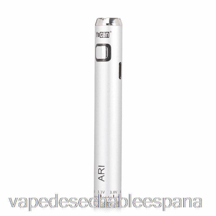 Vape Desechable España Yocan Ari 650mah Bateria Plata